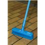 Tough Floor Scrubber Polyester Fiber, Hard 305x85x110mm Fiber length: 45mm Blue