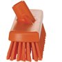 Tough Floor Scrubber Polyester Fiber, Hard 305x85x110mm Fiber length: 45mm Orange