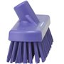 Tough Floor Scrubber Polyester Fiber, Hard 305x85x110mm Fiber length: 45mm Purple