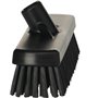 Tough Floor Scrubber Polyester Fiber, Hard 305x85x110mm Fiber length: 45mm Black