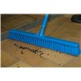 Tough Wide Floor Scrubber Polyester Fiber, Hard 470x80x115mm Fiber length: 43mm Blue