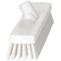 Tough Wide Floor Scrubber Polyester Fiber, Hard 470x80x115mm Fiber length: 43mm White