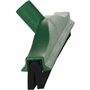 Classic Floor wiper, Fixed Nek Polypropylene, Black Foam rubber Cassette 40cm Wide Green