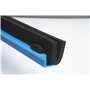 Classic Floor wiper, Fixed Nek Polypropylene, Black Foam rubber Cassette 40cm Wide Blue