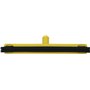 Classic Floor wiper, Fixed Nek Polypropylene, Black Foam rubber Cassette 40cm Wide Yellow