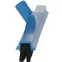 Classic Floor wiper, Fixed Nek Polypropylene, Black Foam rubber Cassette 50cm Wide Blue