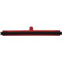 Classic Floor wiper, Fixed Nek Polypropylene, Black Foam rubber Cassette 50cm Wide Red