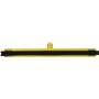 Classic Floor wiper, Fixed Nek Polypropylene, Black Foam rubber Cassette 50cm Wide Yellow