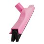 Classic Floor wiper, Fixed Nek Polypropylene, Black Foam rubber Cassette 60cm Wide Pink