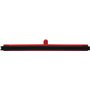 Classic Floor wiper, Fixed Nek Polypropylene, Black Foam rubber Cassette 60cm Wide Red