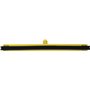 Classic Floor wiper, Fixed Nek Polypropylene, Black Foam rubber Cassette 60cm Wide Yellow