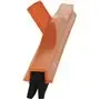 Classic Floor wiper, Fixed Nek Polypropylene, Black Foam rubber Cassette 60cm Wide Orange