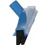 Classic Floor wiper, Fixed Nek Polypropylene, Black Foam rubber Cassette 70cm Wide Blue