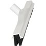 Classic Floor wiper, Fixed Nek Polypropylene, Black Foam rubber Cassette 70cm Wide White