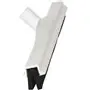 Classic Floor wiper, Fixed Nek Polypropylene, Black Foam rubber Cassette 70cm Wide White