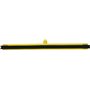 Classic Floor wiper, Fixed Nek Polypropylene, Black Foam rubber Cassette 70cm Wide Yellow