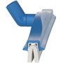 Classic Floor wiper,Flexible Neck Polypropylene, White Foam rubber Cassette 40cm Wide Blue