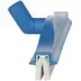 Classic Floor wiper,Flexible Neck Polypropylene, White Foam rubber Cassette 40cm Wide Blue