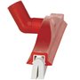 Classic Floor wiper,Flexible Neck Polypropylene, White Foam rubber Cassette 40cm Wide Red