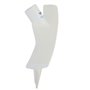 Ultra Hygiene Floor wiper Polypropylene and Tpe Rubber 60cm Wide White