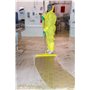 Ultra Hygiene Floor wiper Polypropylene and Tpe Rubber 60cm Wide Yellow