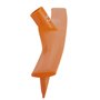 Ultra Hygiene Floor wiper Polypropylene and Tpe Rubber 60cm Wide Orange