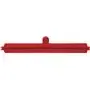 Full Colour Hygiene Floor wiper, Fixed Nek Polypropylene, Tpe Rubber 40cm Wide Red