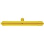 Full Colour Hygiene Floor wiper, Fixed Nek Polypropylene, Tpe Rubber 40cm Wide Yellow