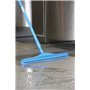 Full Colour Hygiene Floor wiper, Fixed Nek Polypropylene, Tpe Rubber 50cm Wide Blue