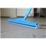 Full Colour Hygiene Floor wiper, Fixed Nek Polypropylene, Tpe Rubber 50cm Wide Blue