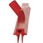 Full Colour Hygiene Floor wiper, Fixed Nek Polypropylene, Tpe Rubber 50cm Wide Red