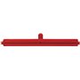 Full Colour Hygiene Floor wiper, Fixed Nek Polypropylene, Tpe Rubber 50cm Wide Red