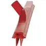 Full Colour Hygiene Floor wiper, Fixed Nek Polypropylene, Tpe Rubber 60cm Wide Red