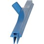 Full Colour Hygiene Floor wiper, Fixed Nek Polypropylene, Tpe Rubber 70cm Wide Blue