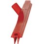 Full Colour Hygiene Floor wiper, Fixed Nek Polypropylene, Tpe Rubber 70cm Wide Red