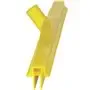 Full Colour Hygiene Floor wiper, Fixed Nek Polypropylene, Tpe Rubber 70cm Wide Yellow