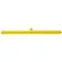 Full Colour Hygiene Floor wiper, Fixed Nek Polypropylene, Tpe Rubber 70cm Wide Yellow