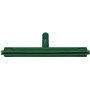 Full Colour Hygiene Floor wiper,Flexible Neck Polypropylene, Tpe Rubber 40cm Wide Green