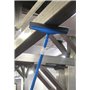 Condenser Polypropylene and Firmly Tpe Rubber 400x130x80mm Blue