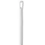 Ergonomic Aluminium Helve 130cm Anodized Aluminum, Polypropylene 1310xø 31mm White