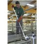 Ergonomic Aluminium Helve 150cm White