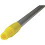 Ergonomic Aluminium Helve 150cm Yellow