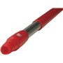 Ergonomic Stainless steel Helve, Kort Stainless steel, Polypropylene 1025xø 31mm Red