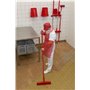 Ergonomic Stainless steel Helve 150cm Stainless steel, Polypropylene 1510xø 31mm Red