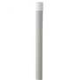 Ergonomic Telescopic handle Anodized Aluminum, Polypropylene 1305 – 1810xø 32mm White