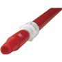 Ergonomic Telescopic Helve Anodized Aluminum, Polypropylene Werklengte: 1575 – 2780xø 32mm Red