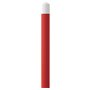 Ergonomic Telescopic Helve Anodized Aluminum, Polypropylene Werklengte: 1575 – 2780xø 32mm Red