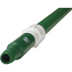 Ergonomic Telescopic Helve With Water throughput, Nipple With Nipple For Quick Coupler Green