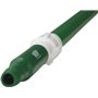 Ergonomic Telescopic Helve With Water throughput, Nipple With Nipple For Quick Coupler Green