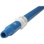 Ergonomic Telescopic Helve With Water throughput, Nipple With Nipple For Quick Coupler Blue